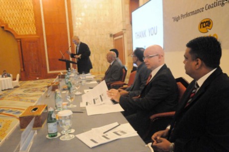 Leminar Air Conditioning Company, Dubai in collaboration with Winters, Canada, and Napco, UK, organized a joint seminar titled “High-Performance Coatings, Adhesives & Gauges in the HVAC Industry” on Wednesday, 23rd May 2012 at Abu Dhabi.